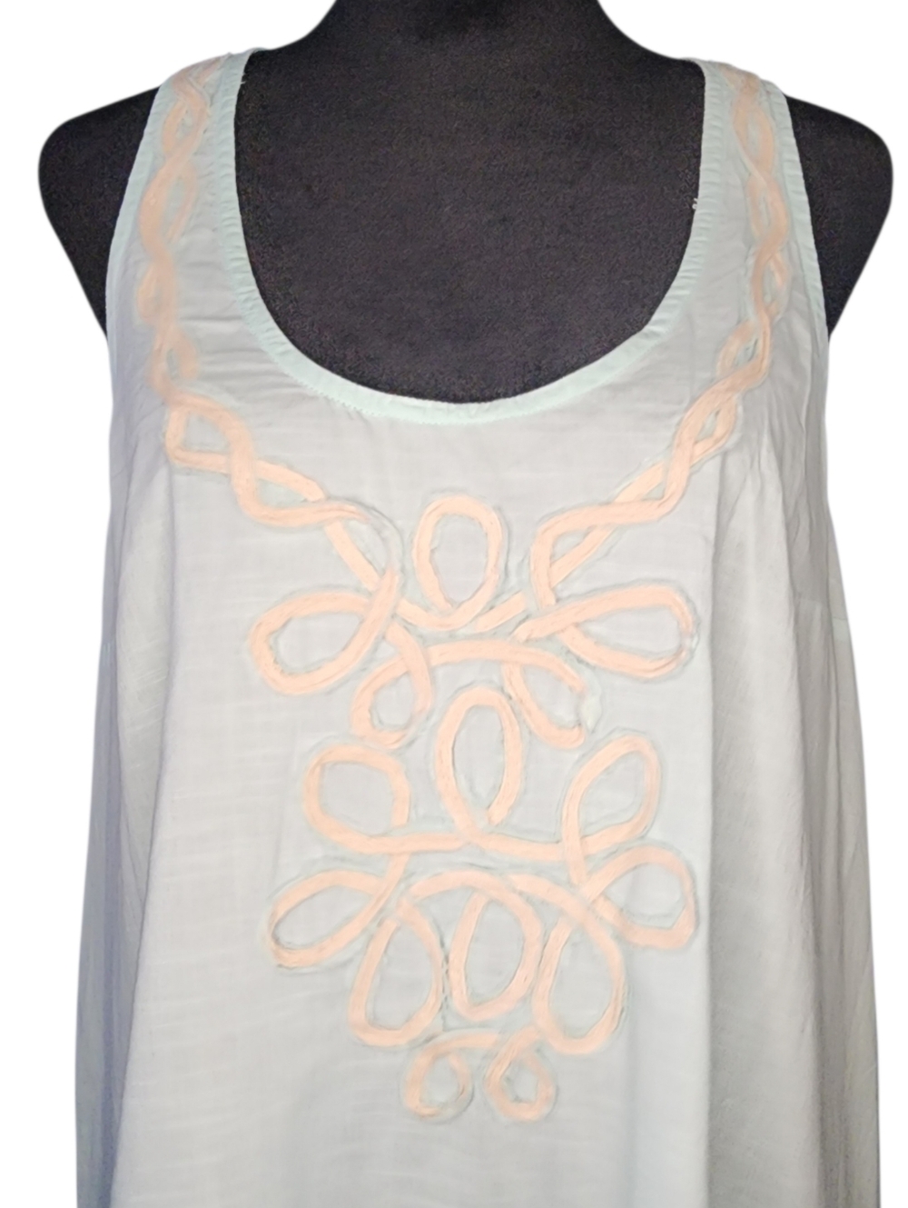 NWT Mud Pie Jessa Twill Swim Cover Dress, Womens Medium - Picture 5 of 7
